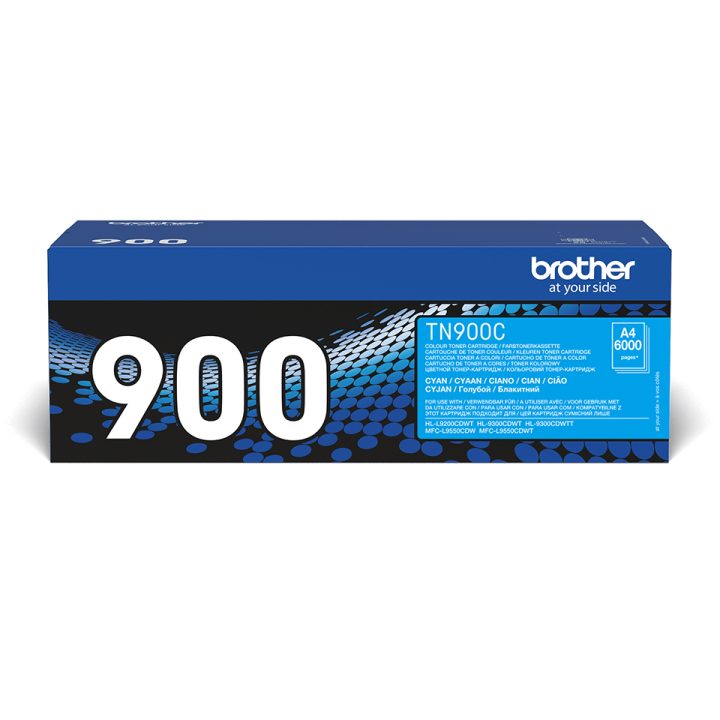 Brother TN-900C toner cartridge 1 piece(s) Original Cyan