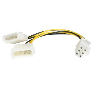 StarTech.com 15cm LP4 to 6-Pin PCI Express Graphics Card Power…