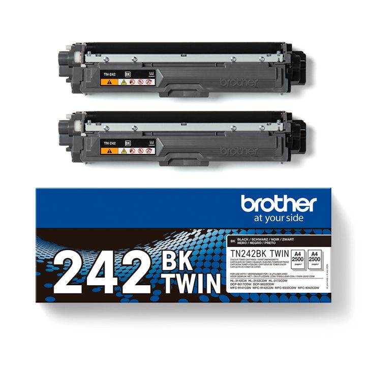 Brother TN-242BKTWIN toner cartridge 2 piece(s) Original Black