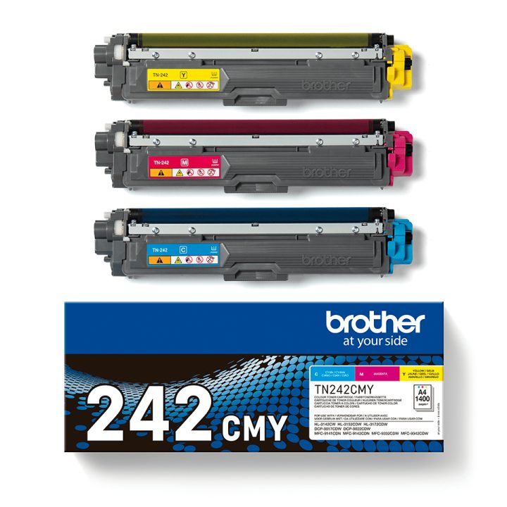 Brother TN-242CMY toner cartridge 1 piece(s) Original Cyan, Magenta…