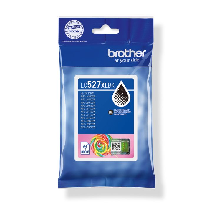 Brother LC527XLBK cartucho de tinta 1 unidade(s) Original Alto…