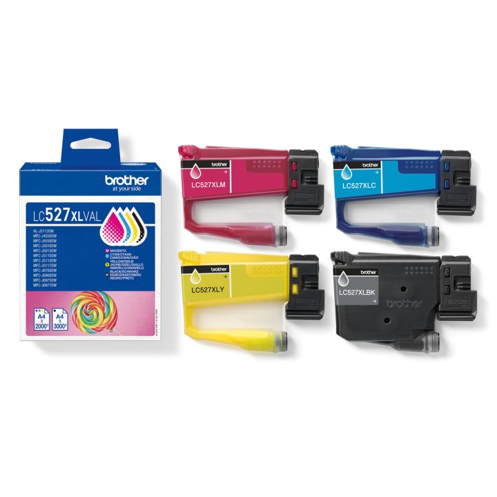 Brother LC527XLVAL Ink Cartridge 4 piece(s) Original High Yield (XL)…