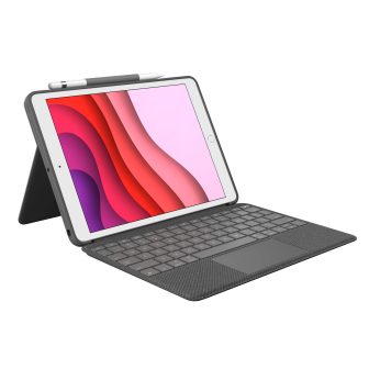 Logitech Combo Touch QWERTY Inglês do Reino Unido Smart Connector…