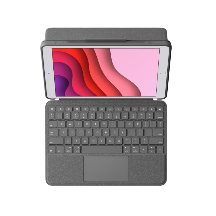 Logitech Combo Touch QWERTY UK English Smart Connector Graphite
