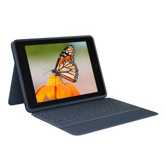 Logitech Rugged Combo 3 QWERTZ Suizo Smart Connector Azul