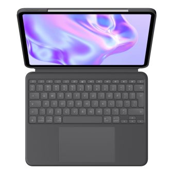 Logitech Combo Touch QWERTY Inglés del Reino Unido Smart Connector…