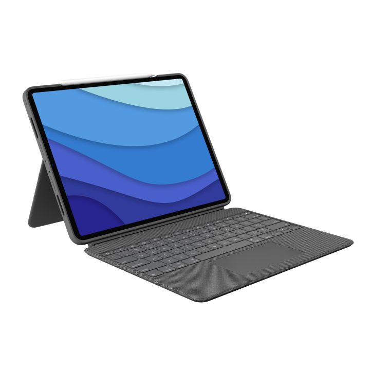 Logitech Combo Touch QWERTZ German Smart Connector Gray