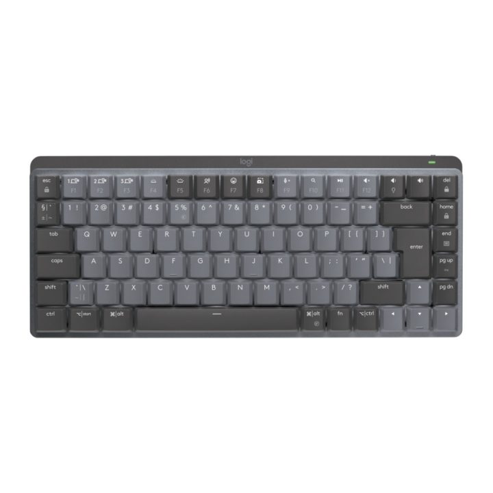 Logitech MX Mechanical Mini teclado de escritório RF Wireless +…