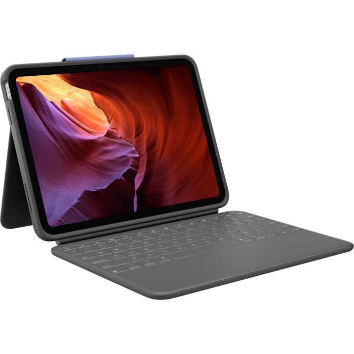 Logitech Rugged Folio · Teclado suíço