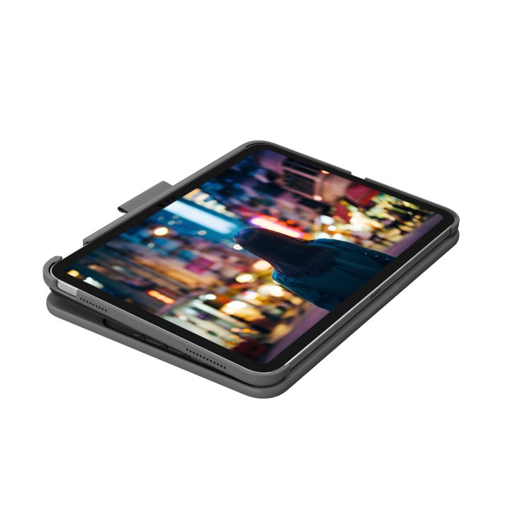 Logitech Slim Folio · Teclado inglés (EE. UU.)
