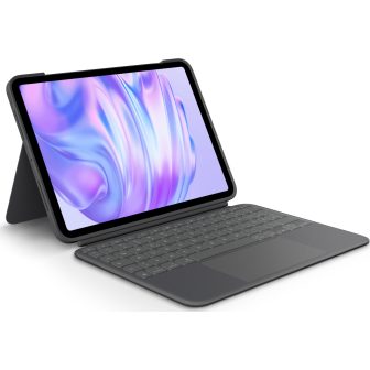 Logitech Combo Touch QWERTZ Alemão Smart Connector Grafite
