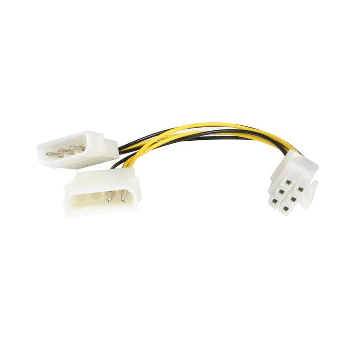 StarTech.com 15cm LP4 to 6-Pin PCI Express Graphics Card Power…