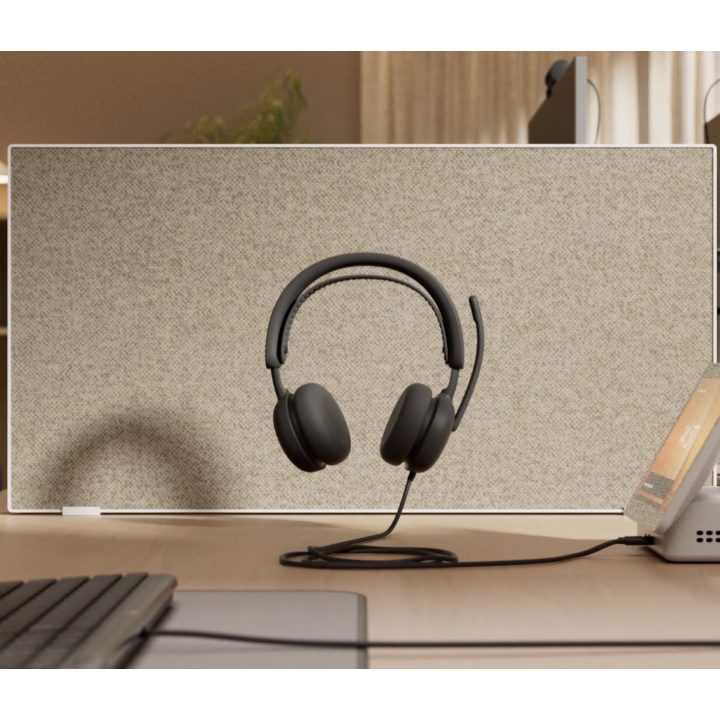 Logitech Zone Wired 2 Auriculares com Fio Headset Chamadas/Música USB…