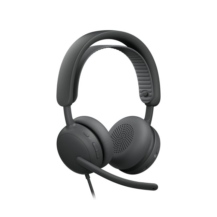 Logitech Zone Wired 2 Auriculares com Fio Headset Chamadas/Música USB…