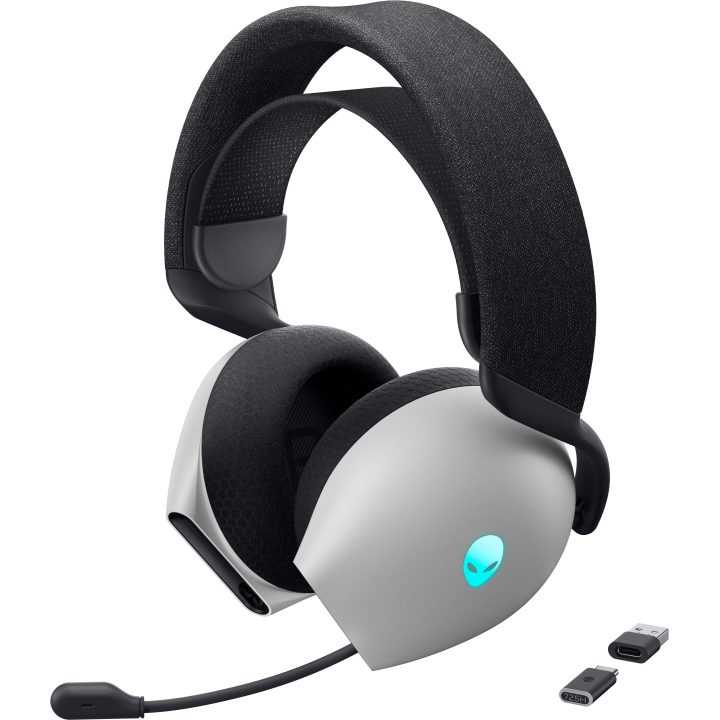 Alienware AW725H Wireless and Wired Over-Ear Gaming Headset USB…
