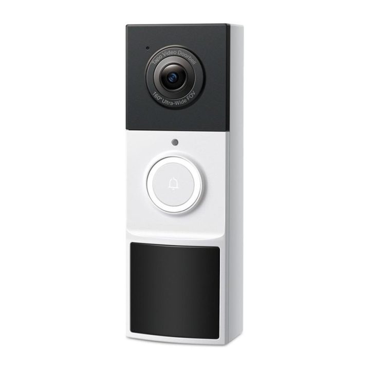 TP-Link Tapo Video Doorbell Camera Preto, Branco