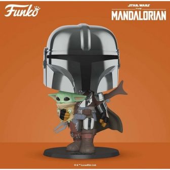 Funko Pop! Star Wars – The Mandalorian O Mandaloriano XL Versão…