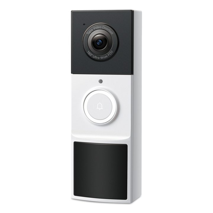 TP-Link Tapo Video Doorbell Camera Black, White