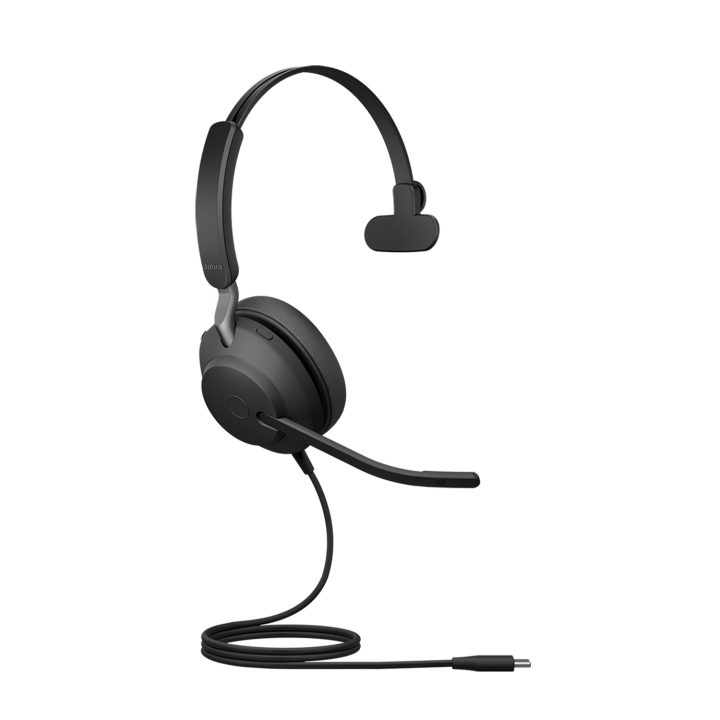 Auscultadores Jabra Evolve2 40 SE Com Fios de Arco USB Tipo C