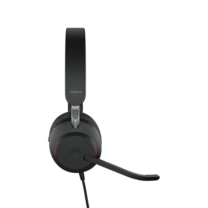 Auscultadores Jabra Evolve2 40 SE com Fio, Arco, USB Tipo C