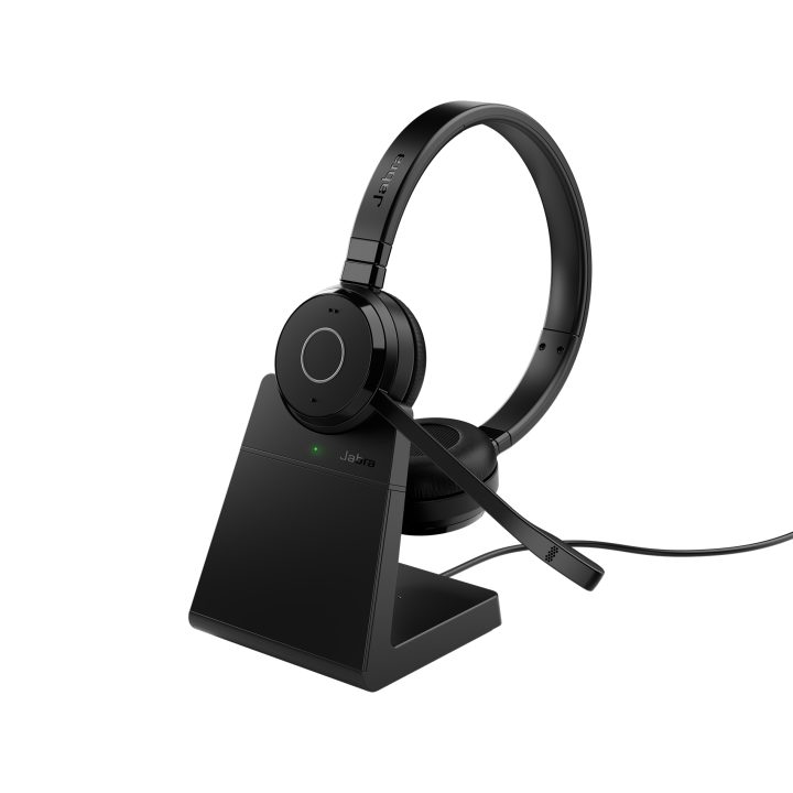 Auscultadores de diadema Jabra Evolve 65 TE sem fios e com fios