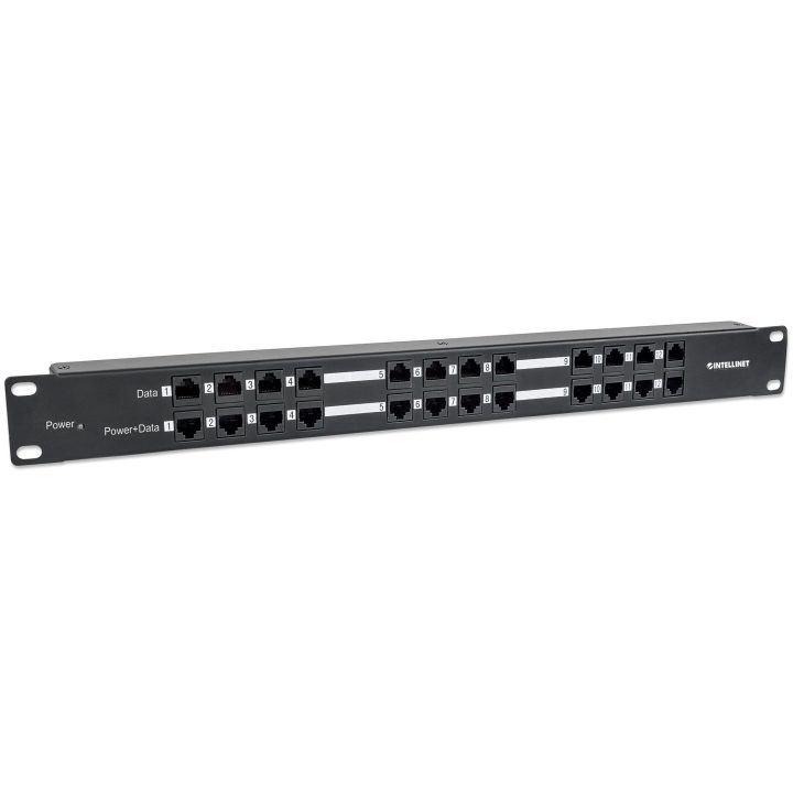 Intellinet Patch Panel de 12 portas Passive PoE