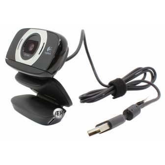 Logitech C615 webcam 1920 x 1080 píxeles USB 2.0 preta