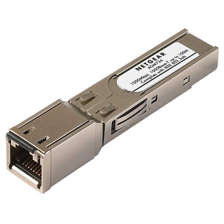 Módulo transceptor NETGEAR AGM734 SFP+ de cobre 1000 Mbit/s
