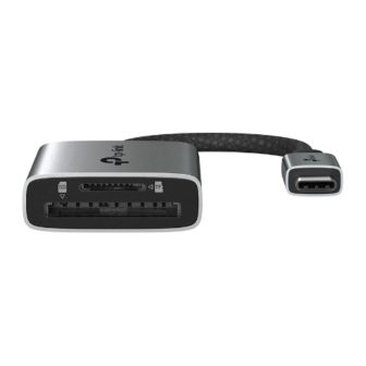 TP-Link UA440C lector de tarjeta USB 3.2 Gen 1 (3.1 Gen 1) Type-C Gris
