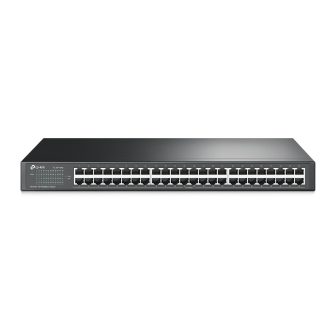 TP-Link TL-SF1048 Unmanaged Fast Ethernet (10/100) 1U Black