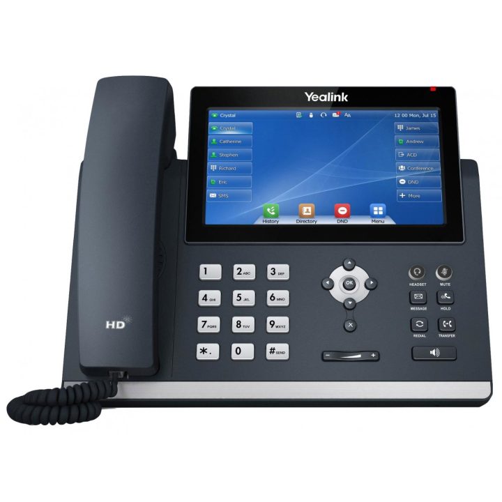 Yealink SIP-T48U Telefone IP Cinzento LED Wi-Fi