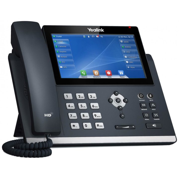 Yealink SIP-T48U Telefone IP Cinzento LED Wi-Fi