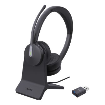 Yealink WH64 Hybrid Dual com base de carregamento Teams auscultadores…