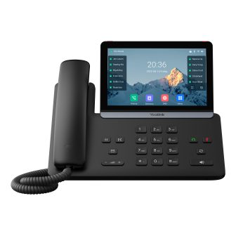 Yealink T87W Telefone IP Preto LCD Wi-Fi