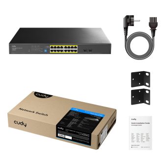 Cudy GS1020PS2 Unmanaged Gigabit Ethernet (10/100/1000) Power over…