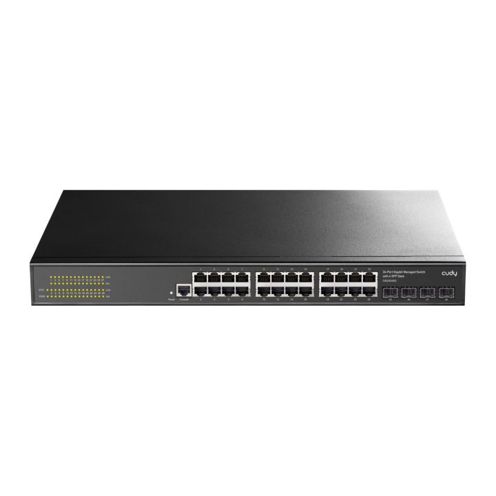 Switch Gerenciado Cudy GS2024S2 L2/L3 Gigabit Ethernet (10/100/1000)…