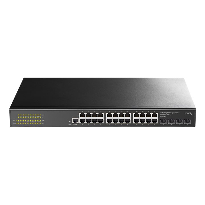 Switch Gerenciado Cudy GS2024S2 L2/L3 Gigabit Ethernet (10/100/1000)…