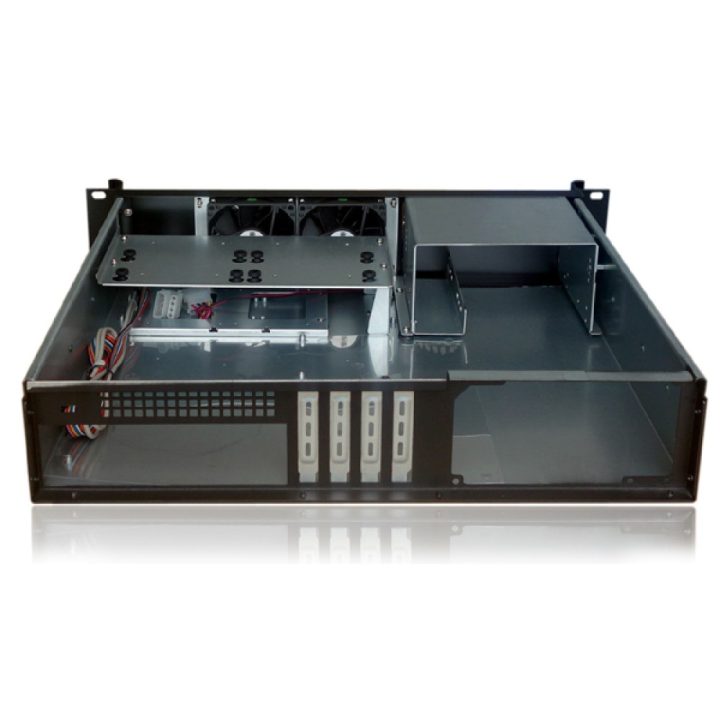 Techly I-CASE IPC-240L Computer Case Shelf Black