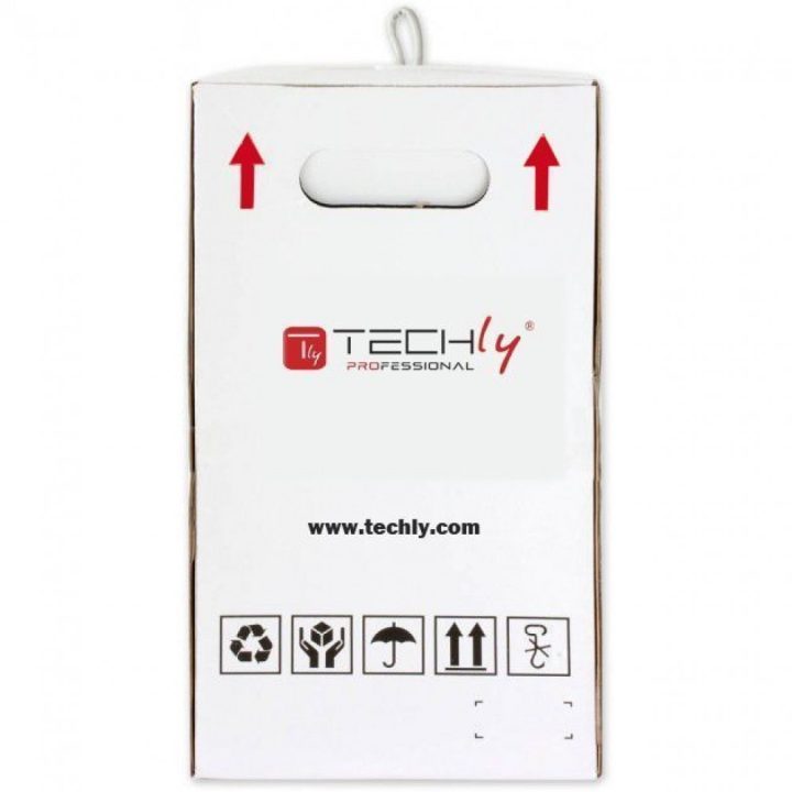 Techly ITP-C6F-FL cabo de rede Cinzento 305 m Cat6 F/UTP (FTP)
