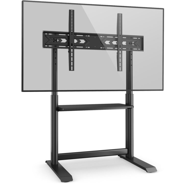 Techly ICA-TR130BK TV Stand 2.18 m (86") Black