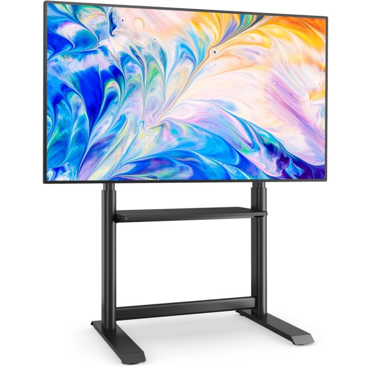 Techly ICA-TR130BK soporte para TV 2,18 m (86") Negro