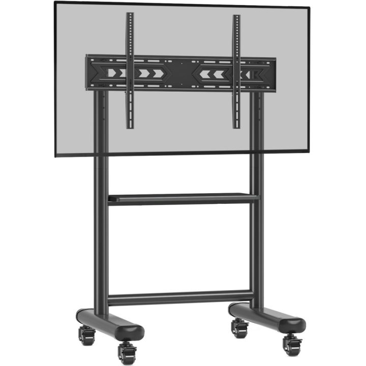 Techly ICA-TR533BK TV Stand 2.18 m (86") Black
