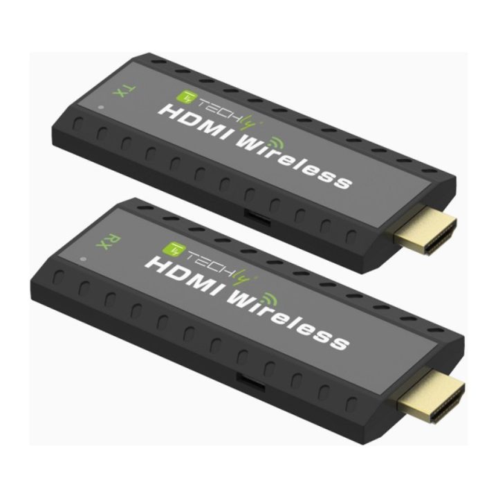 Techly IDATA HDMI-WL53 Audio/Video Extender AV Signal Transmitter and…