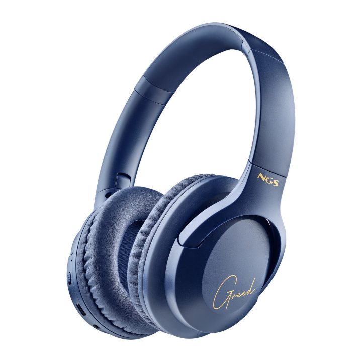 NGS GREED Wireless and Wired Over-Ear Headphones (ARTICAGREEDBLUE)