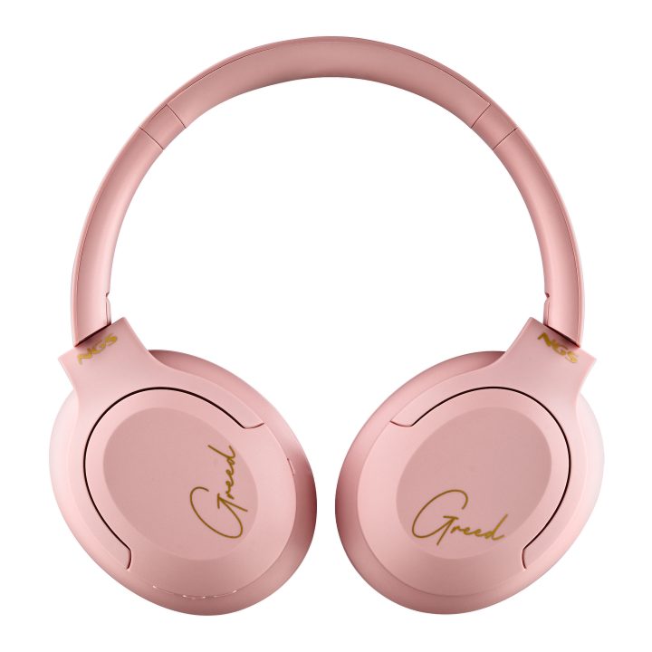 NGS GREED wireless and wired over-ear headphones (ARTICAGREEDPINK)