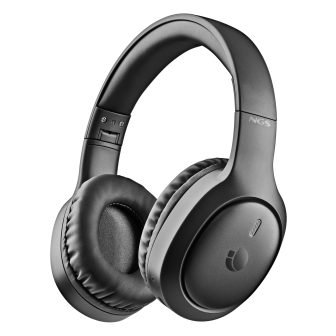 NGS Artica Tempest Black Auriculares Sem Fios e com Fios de Arco…