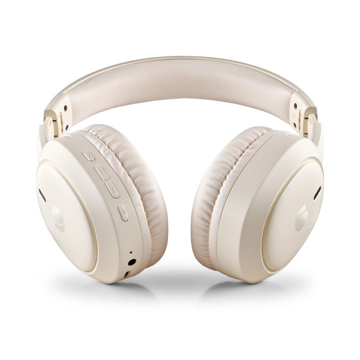 NGS Beige auriculares de diadema inalámbricos y con cable…