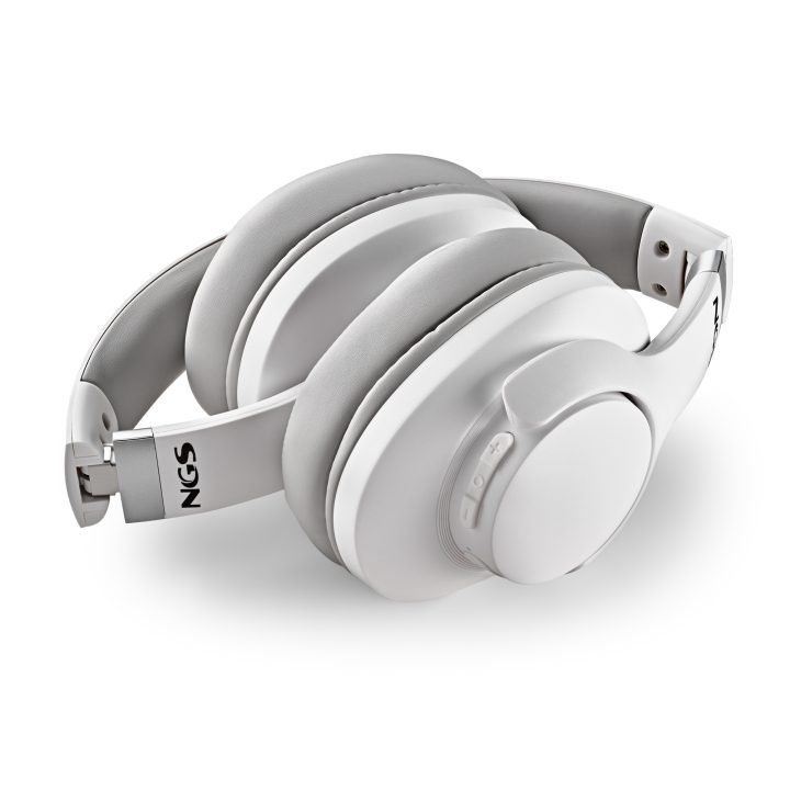 NGS STORM Wireless and Wired Over-Ear Headphones (ARTICASTORMWHITE)