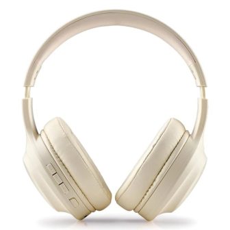 NGS BEIGE auriculares de diadema inalámbricos y con cable…
