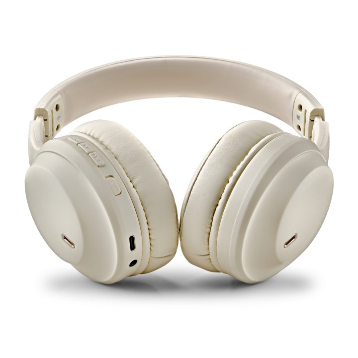 NGS BEIGE auriculares de diadema inalámbricos y con cable…